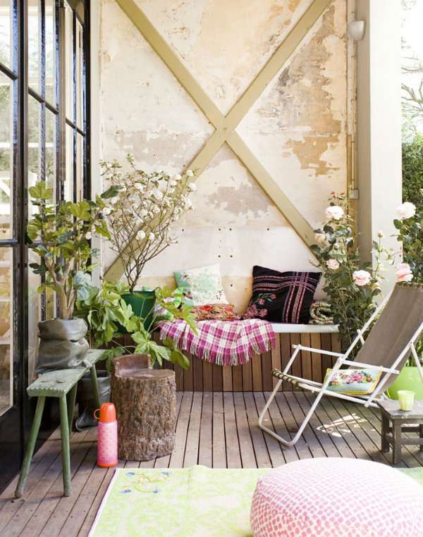 Une terrasse cozy