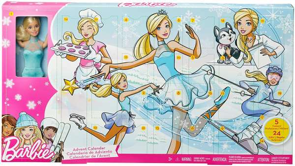 Calendrier de l'Avent pour les fans de Barbie