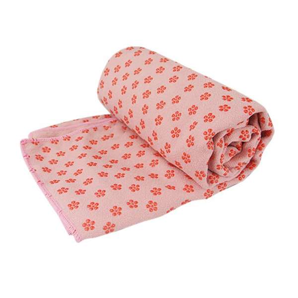 Tapis de yoga antidérapant et lavable avec serviette amovible