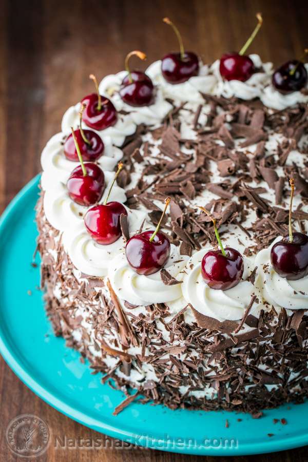 Gâteau forêt noire