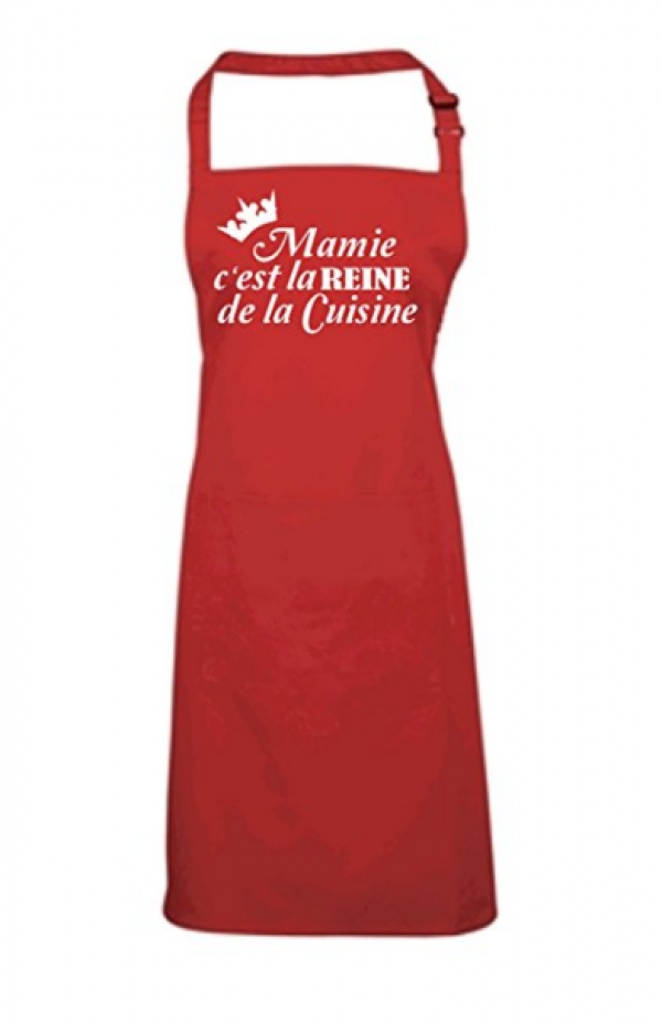 Tablier Mamie reine de la cuisine pour des mamies cordons bleus