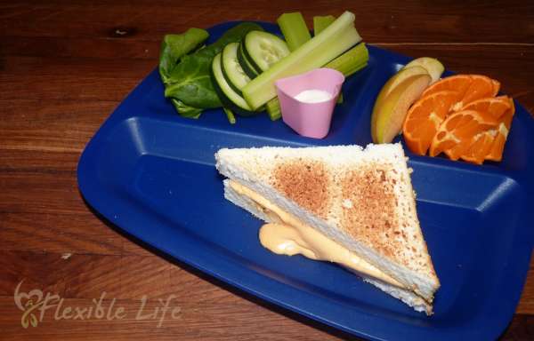 Remplacez le fromage du sandwich par du glaçage pour gâteaux