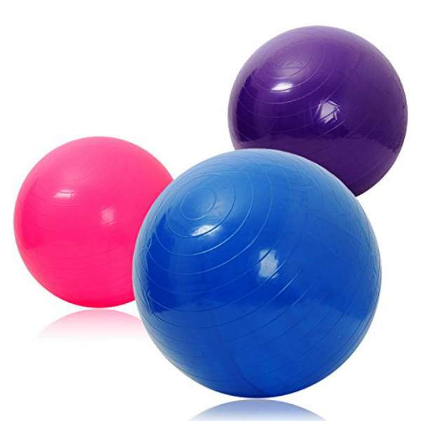 Ballon de fitness pour faire du sport tout en s'amusant