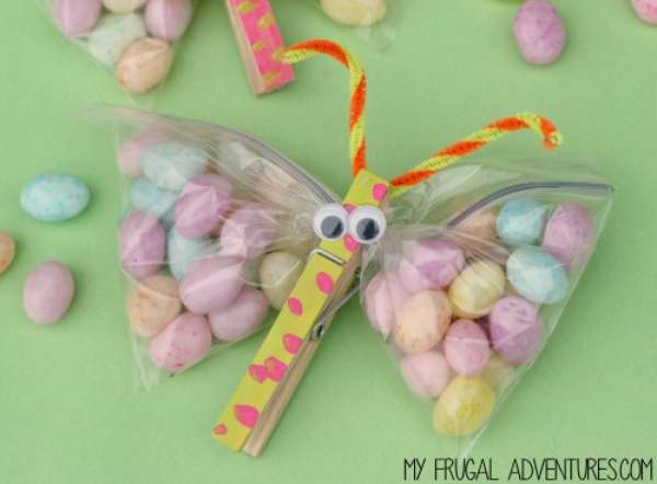 Papillon de friandises