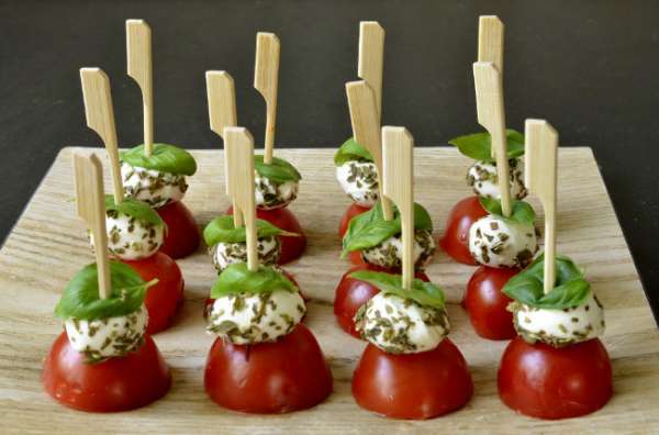 Mini brochettes à l'italienne