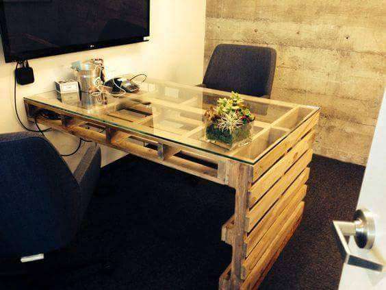 Bureau chic pour le travail