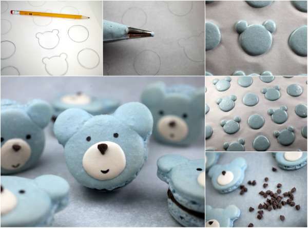 Macarons nounours