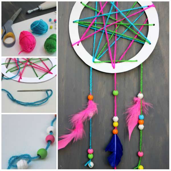 Dreamcatcher multicolore