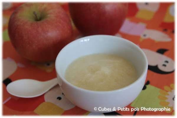 Semoule au jus de pomme