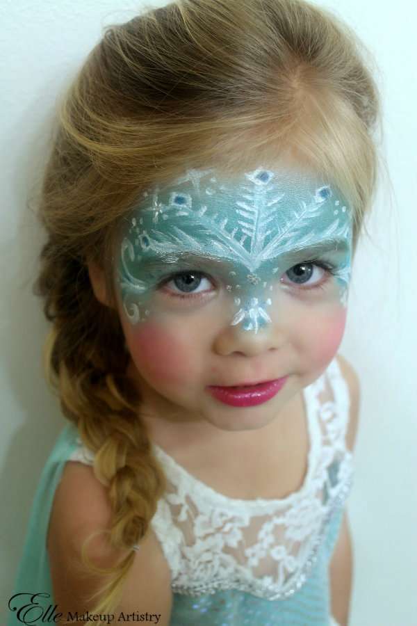 Maquillage Reine des Neiges