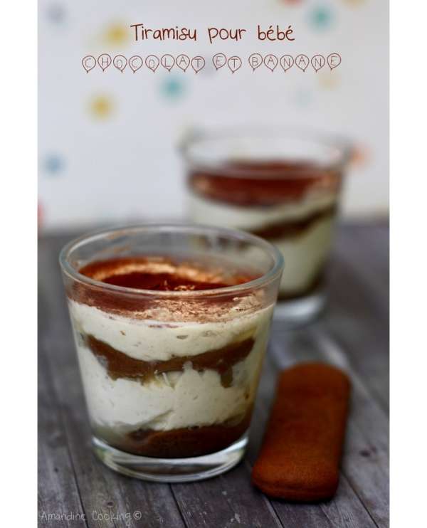 Tiramisu chocolat-banane