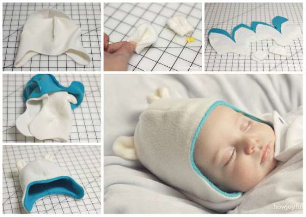 Une bonnet pour bébé