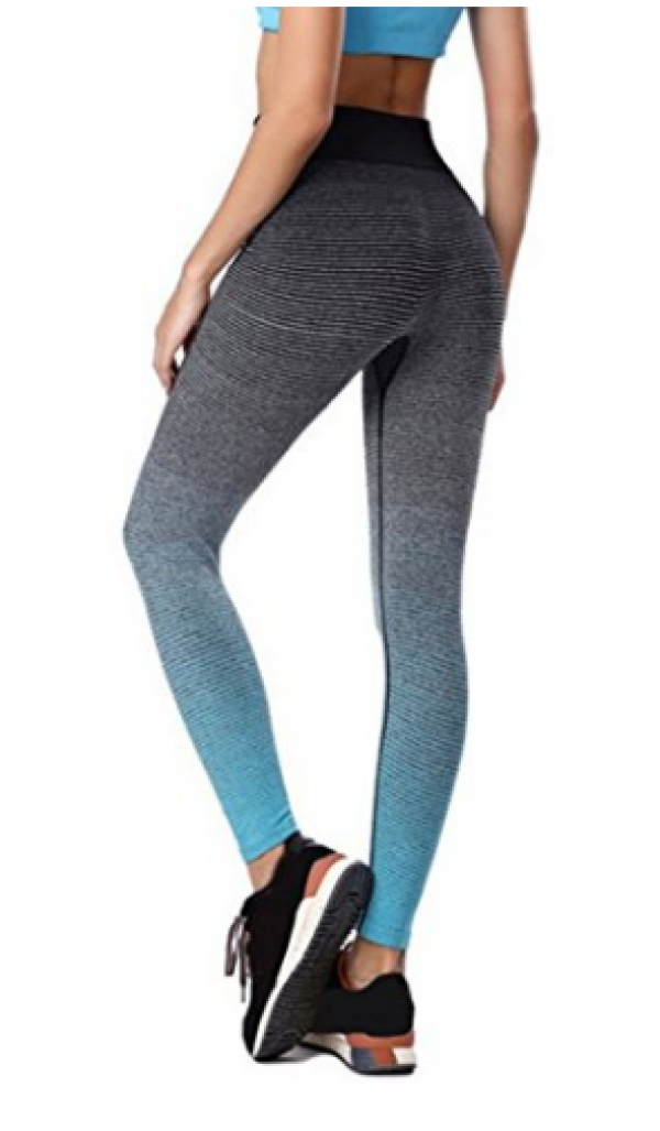 Leggings de sport au joli dégradé et qui sèchent rapidement