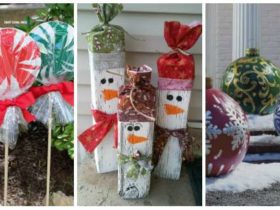 15 Décorations de Noël DIY pour le Jardin