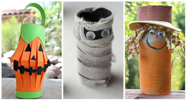 Halloween DIY : 13 Bricolages Effrayants avec des Rouleaux de Papier Toilette