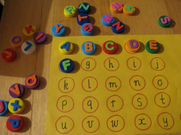 Apprendre l'alphabet