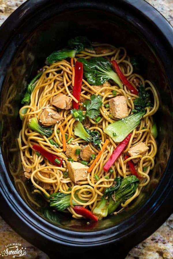 Lo Mein au poulet