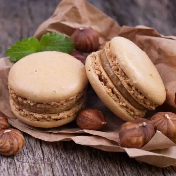 Des macarons pralinés