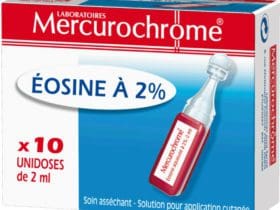 Enlever une tache d’éosine