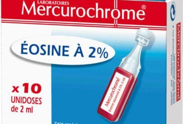 Enlever une tache d’éosine