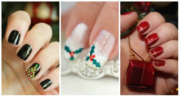 12 Nail Arts pour un Noël Élégant Jusqu'au Bout des Ongles