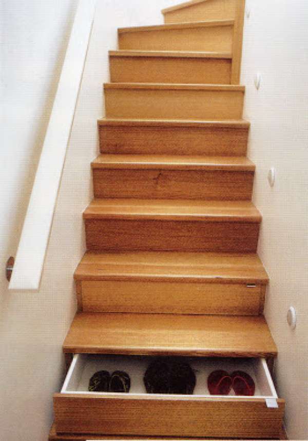 Escalier tiroirs