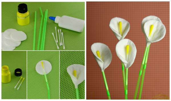 Fleur de lys calla DIY