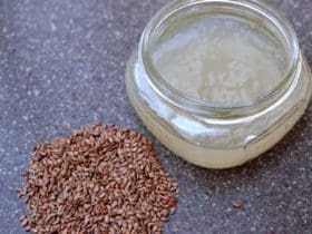 Gel coiffant à base de graines de lin