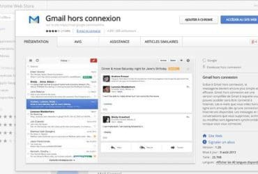 Accéder à Gmail sans connexion Internet