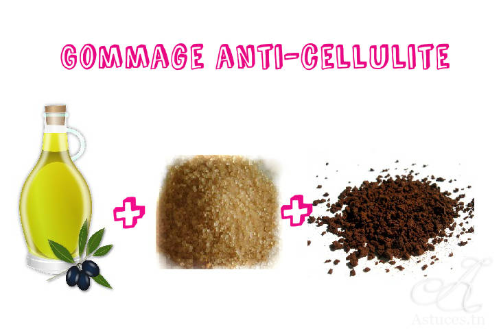 Gommage anti-cellulite fait maison