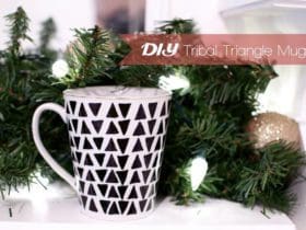 Mug personnalisé avec du feutre indélébile