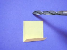 Percer un trou sans avoir à nettoyer la poussière