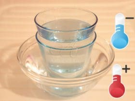 Décoincer deux verres empilés