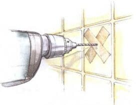 Percer du carrelage sans le casser