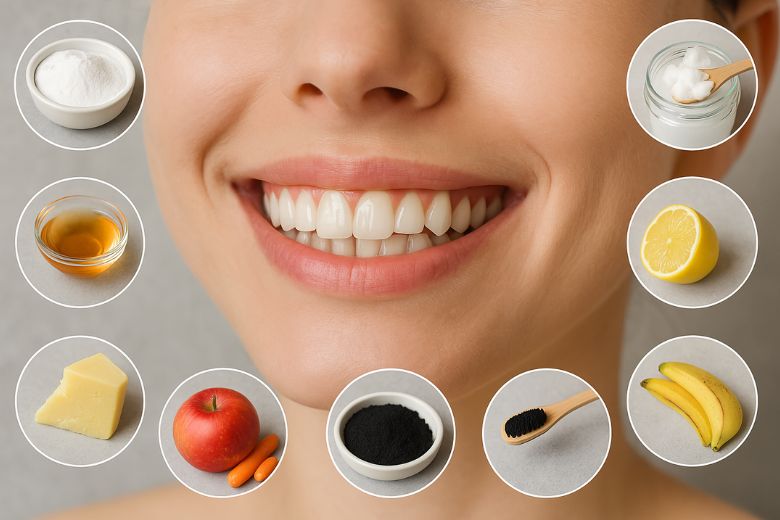 Blanchir les dents naturellement