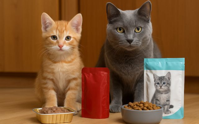 Aliments adaptés à chaque chat
