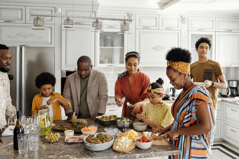 Une famille nombreuse