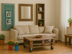 décorations maison avec du matériel de récupération