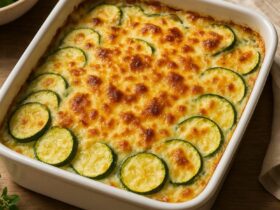 Gratin de courgettes à la ricotta