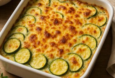 Gratin de courgettes à la ricotta