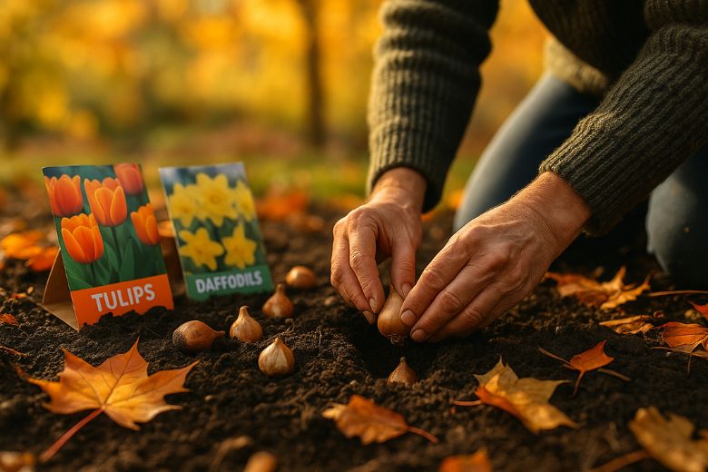 Planter les bulbes d'automne