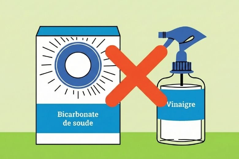 Bicarbonate de soude et Vinaigre