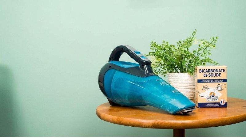 Aspirateur et bicarbonate de soude
