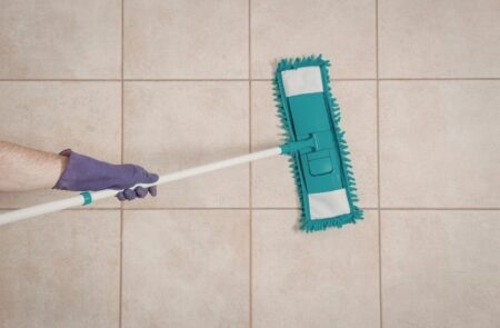 nettoyer le carrelage